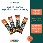 Combo 4 Gói Cà Phê Hòa Tan 3 In 1 Hạt A Cafe Vị Hạt Dẻ Mật Ong Thơm Ngon