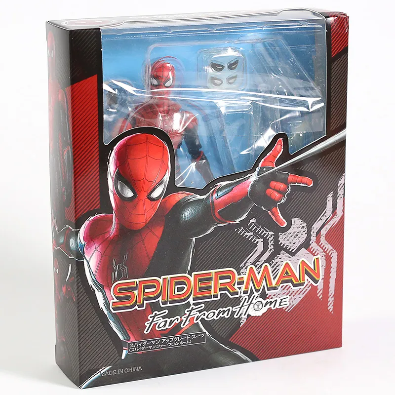 SHF Spider Man Far From Home Spider man Upgrade Suit Ver. PVC Action Figure  Collectible Model Toy | Lazada PH