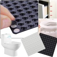 300Pcs Non Slip Anti-collision Soft Bumpers Furniture Accessories Rubber Pads Door Stops Shock Absorber Buffer Sticker