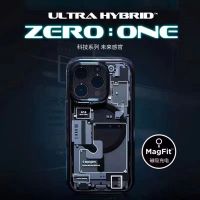 Spigen Hybrid Zero One Magnetic Phone Case สำหรับ iPhone 12 13 14 pro max + Quad Angle Anti Fall ใช้งานง่าย