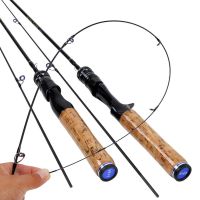 2 Tips Bait 0.8-5g L Fishing Rod Casting Spinning Carbon Rods Reservoir Pond