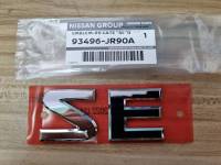 โลโก้ของแท้ * SE * นิสสัน นาวาร่า ติดด้านหลัง ขนาด 9.3 * 3.8 cm Nissan Navara SE 2.5 letter logo genune parts