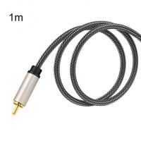 1M/2M ดิจิตัลซึ่งมีแกนร่วม Kabel Audio Video สเตอริโอ SPDIF RCA ถึง3.5Mm RCA ตัวผู้สำหรับ HDTV สำหรับ Xiaomi Mi 12 TV สายสัญญาณเสียงสายเคเบิลแยก