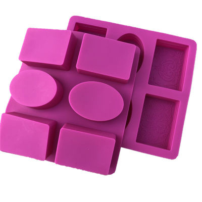 3D Candle Mold Candle Making Molds Silicone Soap Molds 3D Candle Mold Rectangular Soap Mold Oval Soap Mold Flower Pattern Soap Mold Resin Craft Molds Home Decor Molds Soap Making Supplies Candle Form Molds