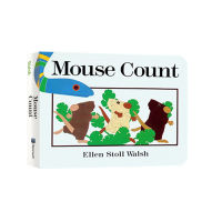 Original English picture book mouse count mouse count Wu minlan recommended picture book 123 childrens Enlightenment picture book cardboard book