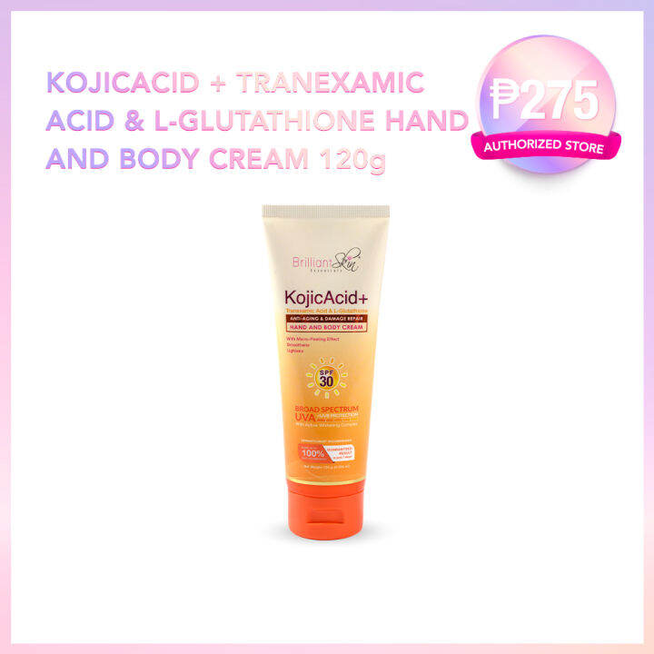 Brilliant Skin Kojic Hand and Body Lotion 120g Lazada PH