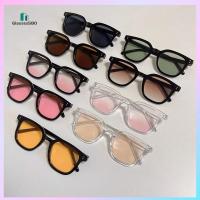 GLASSES580 สี่เหลี่ยมสี่เหลี่ยม แว่นตากันแดดบลัชไล่ระดับสี ไม่มีการแต่งหน้า การป้องกัน UV400 แว่นตาสำหรับตกแต่ง ลำลองแบบสบายๆ เฉดสีป้องกันแสงสะท้อน สำหรับการขับรถตกปลาและการเดินทาง