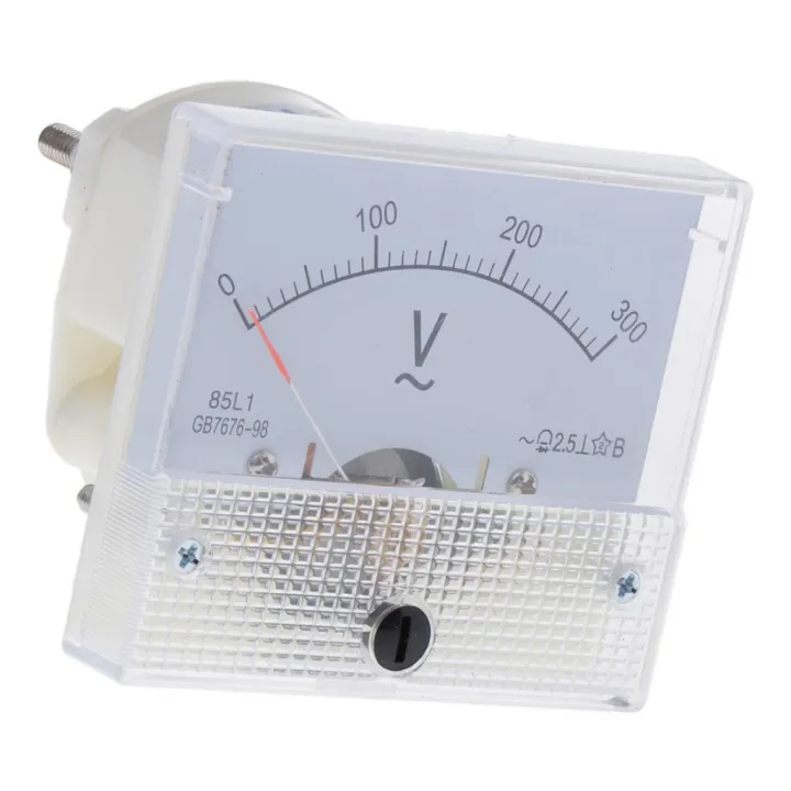 LazaraToy 85L1 Ac Voltmeter Analog Analog Penunjuk Voltan Meter Voltan ...