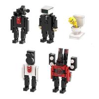 Toilet Man Building Blocks Educational Toys Figures Building Blocks Bricks Toys Doll Character Accessory Toys Assemble Model Toy approving