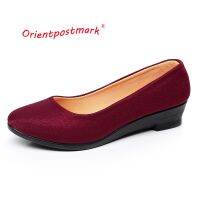 hot【DT】 Ballet Shoes Wedges for Loafers Womens  Oversize Boat