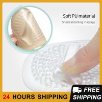 1pair Soft Shoes Pads Foot Cushions Self-adhesive For Women Shoes Anti Slip Foot Pad Forefoot Insert For High Heels Sandals Shoes Accessories