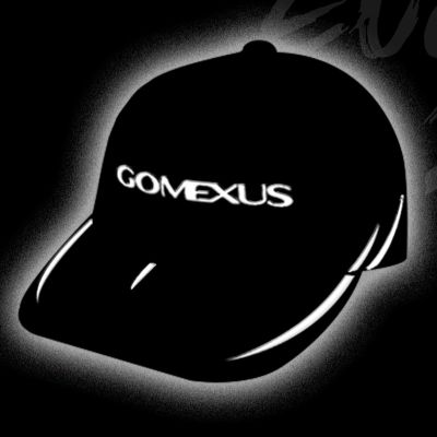 โกเม็กซัส （Gomexus）Logo Fishing Cap