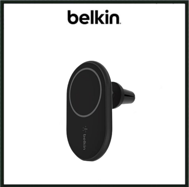 belkin-wic004-car-phone-holder-with-magnetic-wireless-car-charger-10w-suitable-for-iphone-14-13-12-with-cable-usb-c-1-2-meters-2-year-warranty