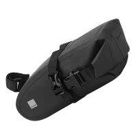 ❄○﹉ SAHOO 131363-SA Bicycle Saddle Bag Rain Proof Bike Seat Post Pannier Reflective Cycling Storage Tail Pouch Rear Dry Pack