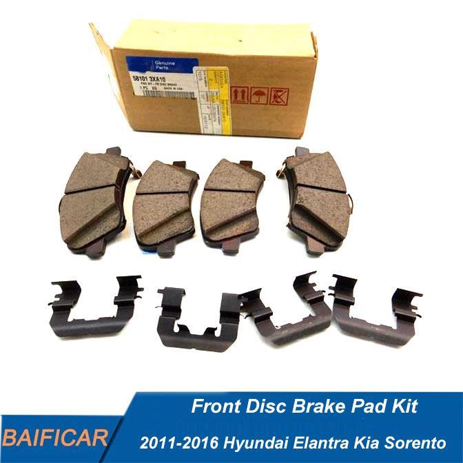 Baificar Brand New Genuine Front Disc Brake Pad Kit 58101-3XA10 For 2011-2016 Hyundai Elantra Kia Sorento