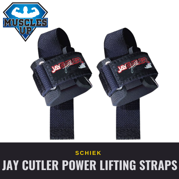 【AUTHENTIC】Schiek Jay Cutler Signature Power Lifting Straps [Model J