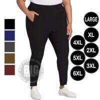 Leggings กางเกงจ๊อกกิ้งสำหรับเลกกิ้งผู้หญิงสำหรับผู้หญิงชุดออกกำลังกายสำหรับผู้หญิงที่ขนาดพิเศษถุงน่องมีกระเป๋าหนา