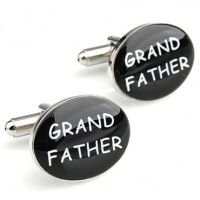 GRAND FATHER Gift Cufflink Cuff Link 4 Pairs Wholesale Free Shipping