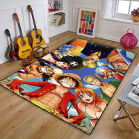 พรมเช็ดเท้าลายวันพีช พรมone piece พรมกันลื่น ขนาด 40X60 ซม. สีสวยตรงปก