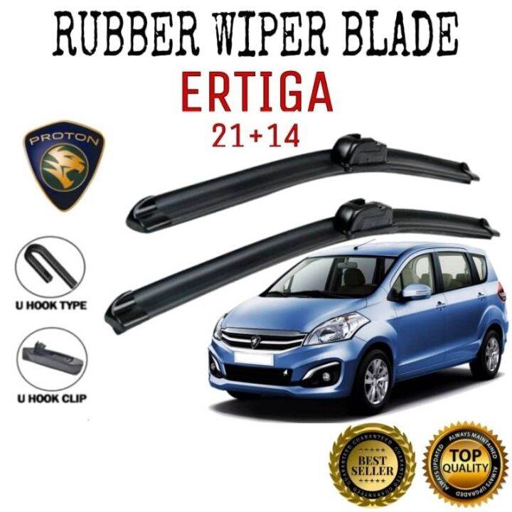 Rubber Wiper Blade Proton Ertiga 21"+14" Lazada