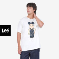 LEE เสื้อยืดแขนสั้นผู้ชาย คอลเลคชั่น Lee X Bearbrick ทรง Relaxed รุ่น LE F223MTSST06