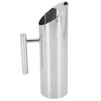 Stainless Steel Water Pitcher With Ice Guard Tea Pot Kettle Jug Cold Beverages Juice Pot Ktv Bar Accessories