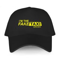 Black Casual Boys Printed Baseball Cap FakeTaxi Im the Fake Taxi Driver Inspired Man Women Summer Hat outdoor Snapback caps