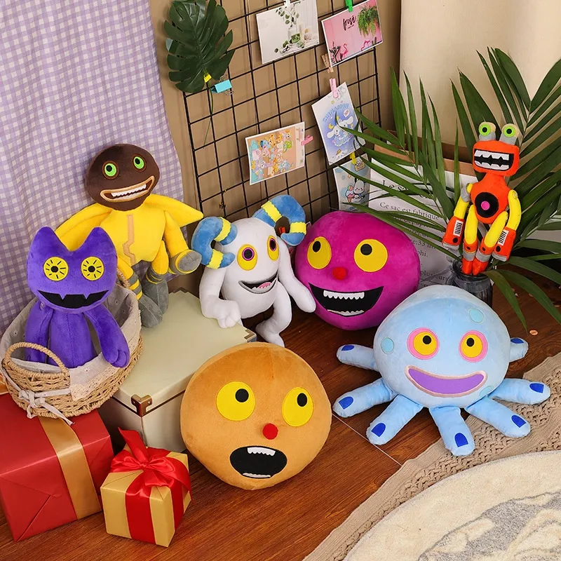  xinchuanxing XEJJ Monster Head Toy，Monster Figure Set, Action  Plastic Toys for Kids Collection Birthday Gifts (4Pcs) : Toys & Games