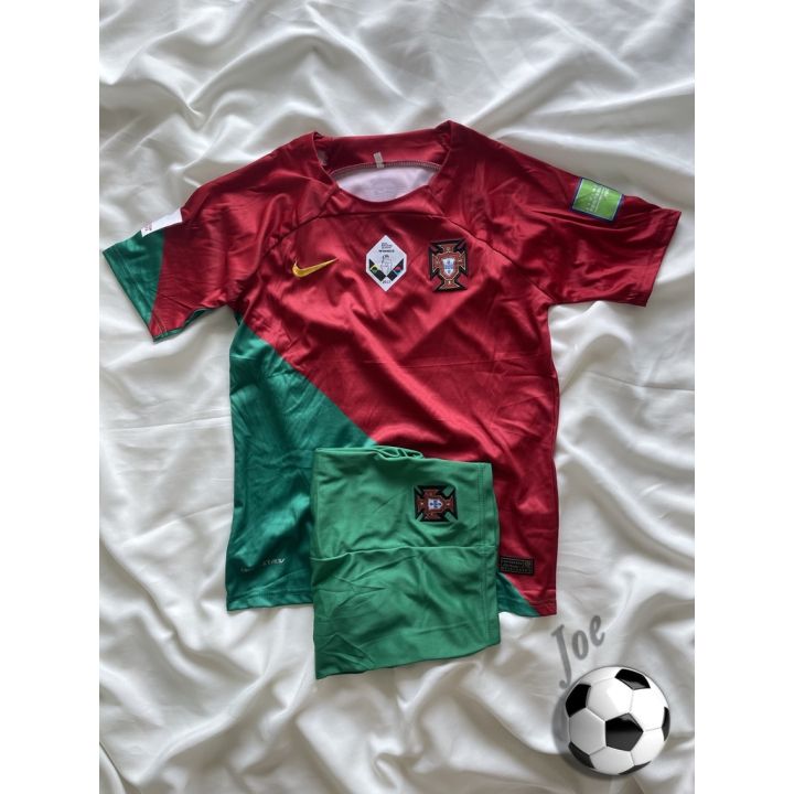 ชุดบอลทีมชาติ-portugal-red-2-เสื้อบอลและกางเกงบอลผู้ชาย-ปี-2022-2023-ใหม่ล่าสุด