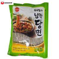 วุ้นเส้นเกาหลี?? เส้นแบน jabchae nongshim miga flat glass noddle 1kg.태경 농심미가 납작당면