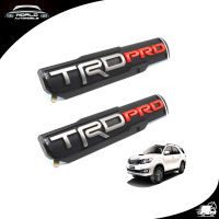 โลโก้ Logo "TRD PRO" สี Silver Red Hilux Fortuner Camry Corolla Toyota 2, 4 ประตู ปี2000-2018 ขนาด 25.5x5.5x1 มีบริการเก็บเงินปลายทาง