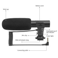 SHOOT Stereo Camcorder Microphone DSLR Camera Microfone For Nikon Canon Samsung DSLR Camera For Xiaomi 8 X