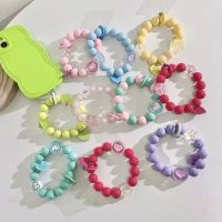 Cute Phone Accessories Decorative Phone Chains Anti-Lost Mobile Phone Cord Fashionable Phone Straps Beaded Cellphone Chains