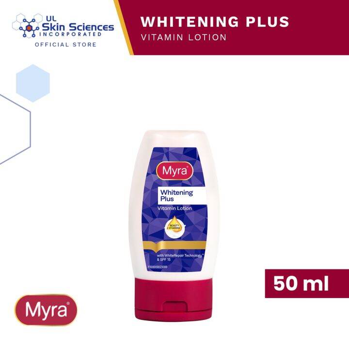 Myra Whitening Plus Vitamin Lotion 50 ml Lazada PH
