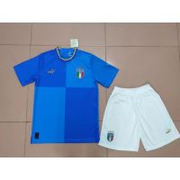 เสื้อกีฬาแขนสั้น ลายทีมชาติฟุตบอล Italy 22-23 คุณภาพสูง ไซซ์ S-XXL