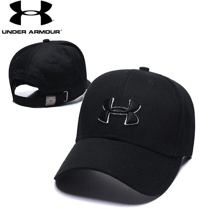 Original _Under Armour Baseball Cap 100% Cotton Cap Summer Breathable Sports Cap Hat for Men and Women Caps