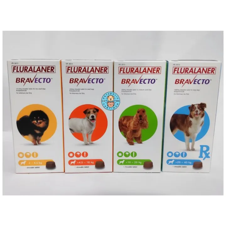 Bravecto Flea and Tick treatment for dogs NEW packaging Lazada PH