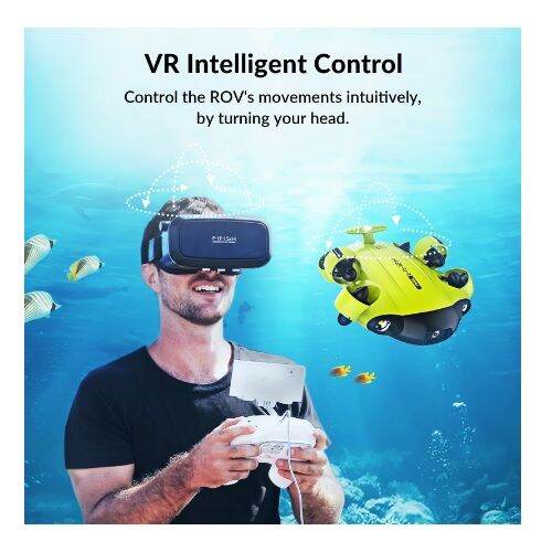 (PRE-ORDER)FIFISH V6 Underwater Drone OMNI-Directional Compact ROV With ...