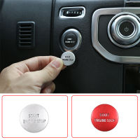 For Land Rover Discovery 4 Range Rover Sport Vogue Freelander 2 Engine Start Stop Button Cover Sticker Car Interior Accessories