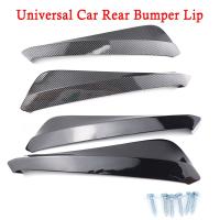 【CW】2pcs Universal Car Rear Bumper Lip Diffuser Splitter Spoiler Scratch Protector For BMW E90 E92 For LEXUS For Subaru Infiniti Q50