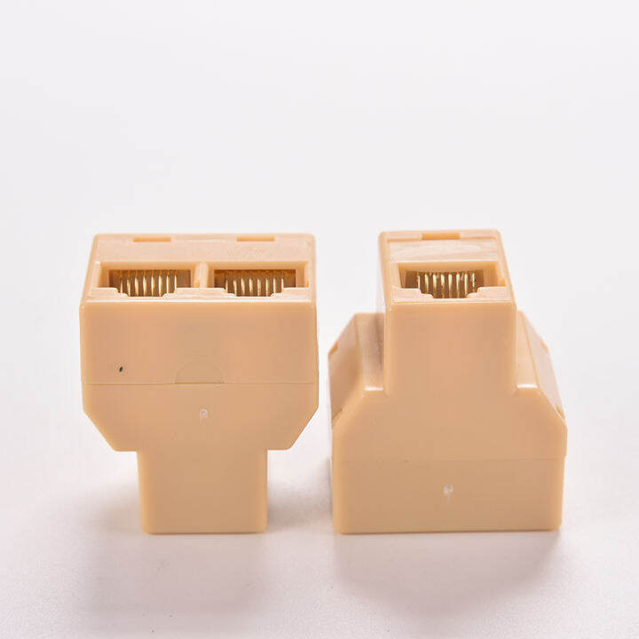 uni-hot-sale-2x-dz517-rj45-6-ethernet-cable-lan-port-1-to-2-socket-splitter-connector-adapter