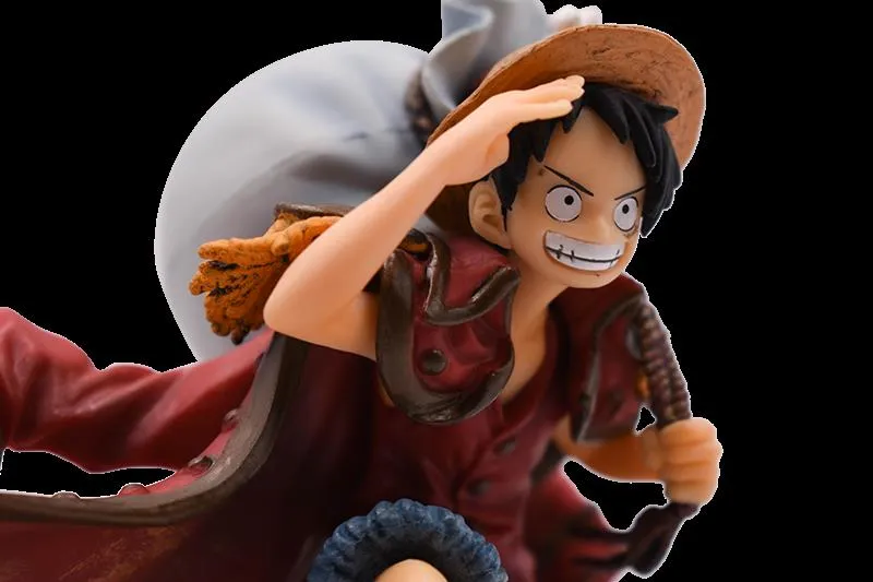 14cm One Piece Anime Figura Wano País Monkey D Luffy Vs Kaido Dragão Luta  Gk Luffy Pvc Tamanho Grande Figura de Ação Toy Model - AliExpress