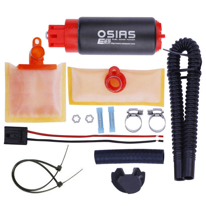 OSIAS 340LPH High Flow Performance EFI E85 Compatible Fuel Pump & Kit Replaces GSS342 Chevrolet