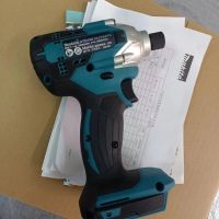 Makita ไขควงลิเธียมไอออนไดร์เวอร์อิมแพ็คไร้สาย18V DTD156ไร้แปรงถ่าน2500RPM โปรแกรมควบคุมสว่านไฟฟ้าแบบชาร์จไฟได้