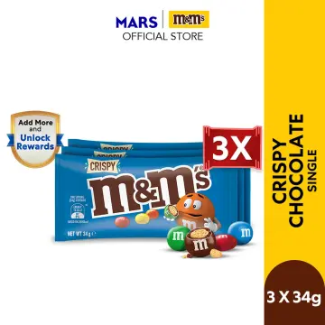 M&M's Crispy Chocolate Treat Bag 77g - We Get Any Stock