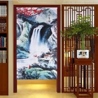 The Traditional Chinese Style Feng Shui Door Curtain Japanese Noren Door Curtain Bedroom Door Curtain