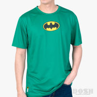 DOSH MENS T-SHIRTS BATMAN เสื้อยืดคอกลม แขนสั้น ผ้าโพลีเอสเตอร์ ผู้ชายFBMT5264-GR