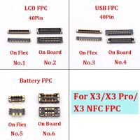 หน้าจอแสดงผล LCD 2-10pcs ขั้วต่อ FPC สําหรับ Xiaomi POCO X3 / X3 Pro NFC USB Charger ชาร์จติดต่อปลั๊กแบตเตอรี่ เชื่อมต่อ