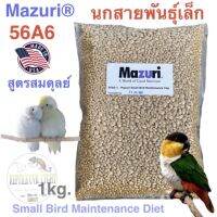 Pro +++ 56A6 Mazuri Small Bird Maintenance Diet อาหารนกปากขอขนาดเล็กสูตรสมดุลย์ (สำหรับนกไม่ได้เพาะพันธุ์) ราคาดี อาหาร นก อาหารนกหัวจุก อาหารนกแก้ว อาหารหงส์หยก