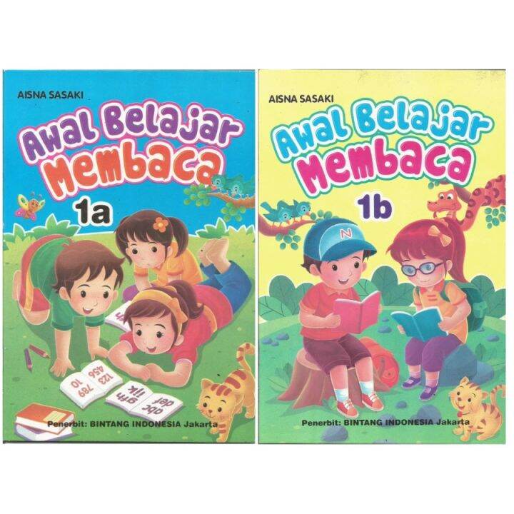 Buku Paud/Tk Awal Belajar Membaca 1A 1B | Lazada Indonesia